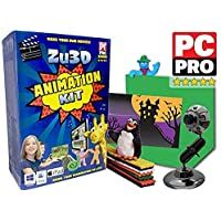 Kit Zu3D Animación para PC con Windows - Apple Mac OS X y iOS iPad : kit completo de animación stop motion con la cámara…